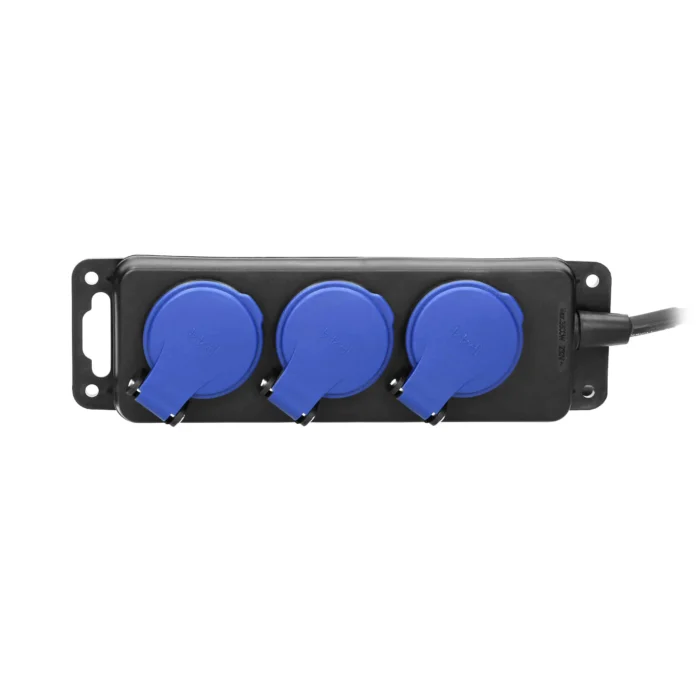 Samostatné pripojenia, externé pripojenia, gumený kábel, IP44, H05RR-F 3x1,5mm² - 3m – Obrázok 5