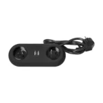 Stolová predlžovacia zásuvka s USB konektormi a držiakmi - 2x 2P+E konektory, 2xUSB, kábel 3x1mm², dĺžka 1,5m, – Obrázok 3