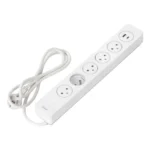 Pripojenie: SPD, 5 zásuvkami 2P+E, systém Easy Eject, 1,5 m kábel, konektor, 2 rýchlonabíjačky USB (A+C)