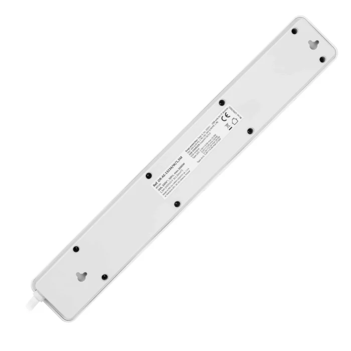 Pripojenie: SPD, 5 zásuvkami 2P+E, systém Easy Eject, 1,5 m kábel, konektor, 2 rýchlonabíjačky USB (A+C) – Obrázok 5