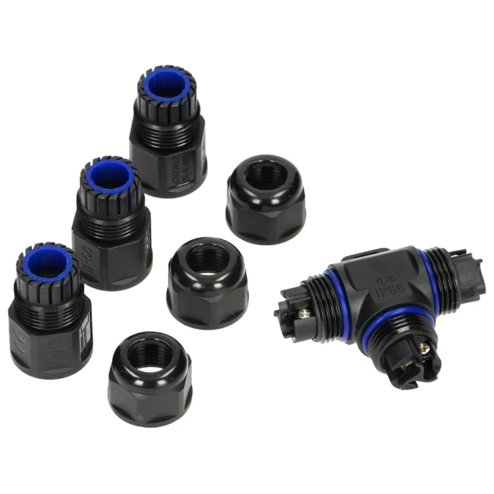 Káblový konektor, T-rozbočovač 3x4mm², 450V/25A – Obrázok 3