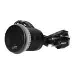Kryt kábla Ø6cm s ochranným krytom, kábel USB, kábel 1,9 m, 1x2P+E, 1xUSB, čierne. – Obrázok 5