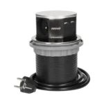 Káblový box s USB káblom, 1,5 m kábel, INOX