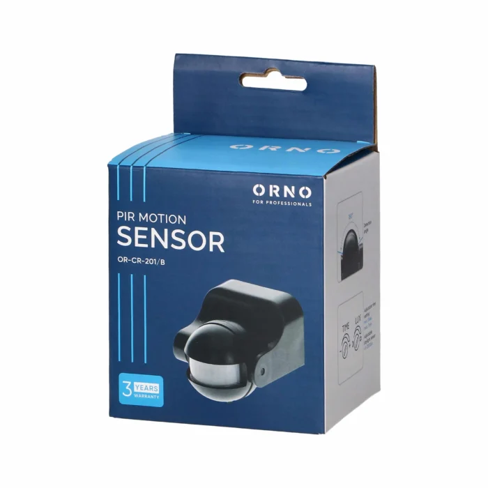 Pohybový senzor 180°, IP44 – Obrázok 2