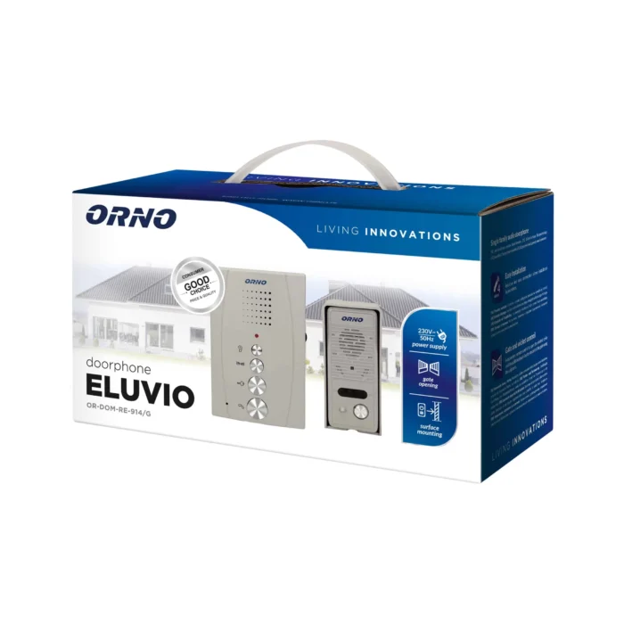 Rodinný domáci vrátnik, handsfree, ELUVIO – Obrázok 2