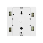 Dvojfarebný zvonček QUARTO Mini AC s drôt, 230V, biely – Obrázok 5