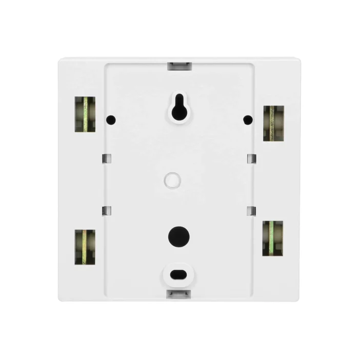 Dvojfarebný zvonček QUARTO Mini AC s drôt, 230V, biely – Obrázok 5