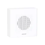 Elektronické, drôtové pripojenie RINGIL MINI AC, jeden tón, 230V, čisto biela