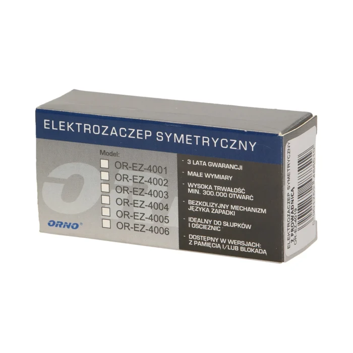 Symetrický elektrický zámok, bez zámku, MINI – Obrázok 2