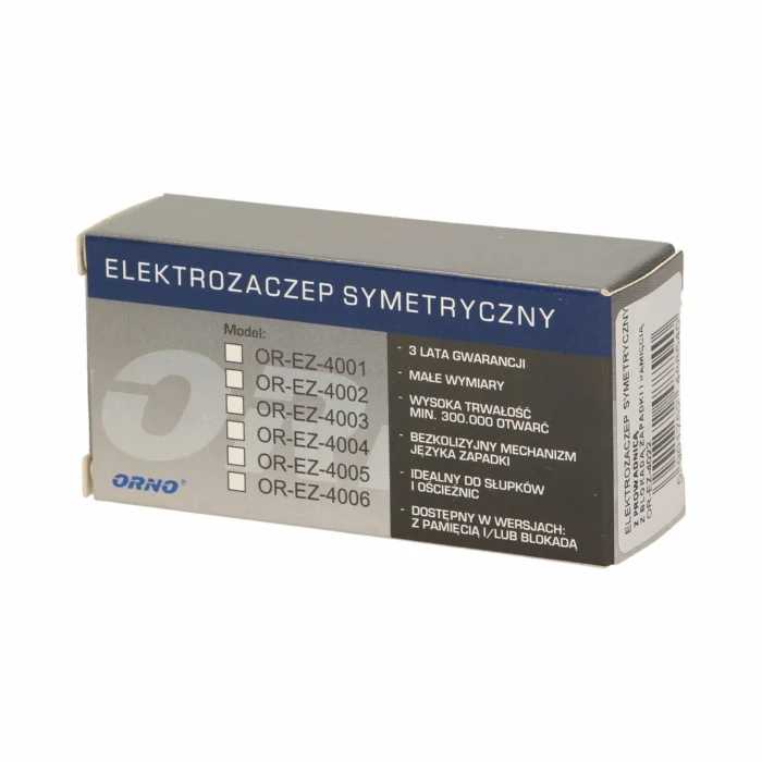 Elektrický zámok s vedením západky, obojstranný, MINI – Obrázok 2