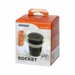Prepojovací box 2P+E so systémom EasyEject, USB QC 3.0, 1,5 m kábel + USB adaptér – Obrázok 2