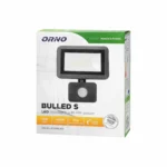 BULLED S reflektor 20W s pohybovým senzorom 1600lm, IP44, 4000K, Alu+sklo – Obrázok 2