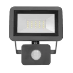 BULLED S reflektor 20W s pohybovým senzorom 1600lm, IP44, 4000K, Alu+sklo – Obrázok 3