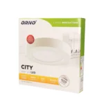Prisadené LED stropné svietidlo CITY, 18W, 4000K – Obrázok 2