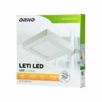 Prisadené LED stropné svietidlo LETI, 18W, 3000K – Obrázok 2