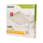 Prisadené LED stropné svietidlo LETI, 18W, 4000K – Obrázok 2