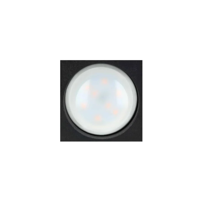 BARBRA DLS GU10 stropné svietidlo, stropné, 50W, štvorcové, čierne – Obrázok 4