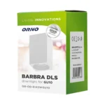 BARBRA DLS GU10 stropné svietidlo, stropné, 50W, štvorcové, biele – Obrázok 2
