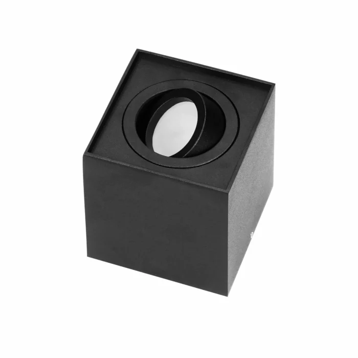 Stropné svietidlo CAROLIN DLS GU10, 35W, ľahké, čiernene – Obrázok 3