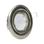 SUTRI RM ozdobný rám na stolovú lampu, MR16/GU10 max 50W, okrúhla, nastaviteľná stolná lampa, satén – Obrázok 3