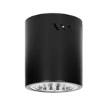 KORIN 13, stropné svetlo, 60W, E27, ocot, čierne