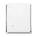 Vypínač schodiskový č.6  AQUATIC IP44 biely – Obrázok 3