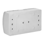 Dvojzásuvka 2x2P+E AQUATIC IP44 sivo-grafit – Obrázok 5