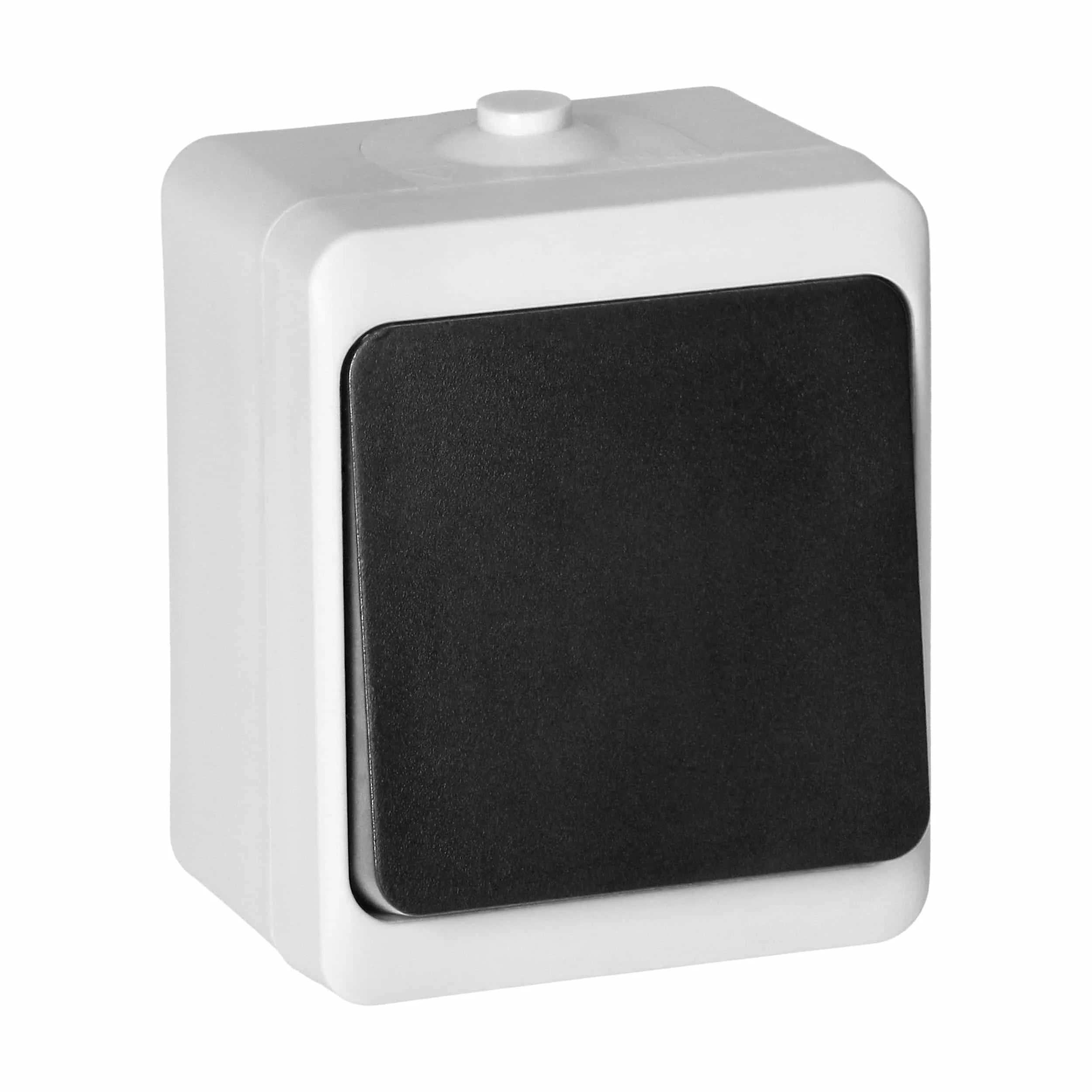 AQUATIC MINI IP54 Polovičný spínač AQUATIC MINI IP54 Polovičný spínač, biely/keram – Obrázok 1