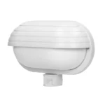 E27 Záhradná lampa SAMUM s pohybovým senzorom, biela – Obrázok 3