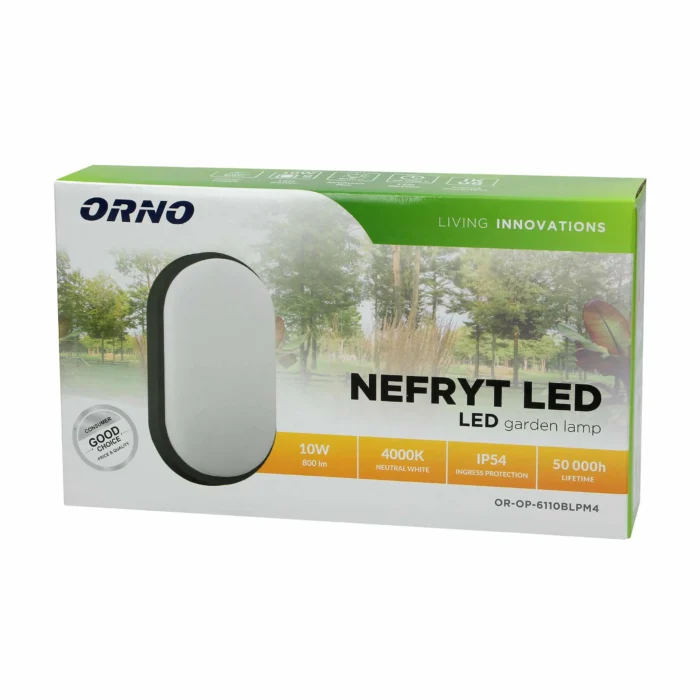 NEFRYT LED svietidlo, 10W, tm – Obrázok 2