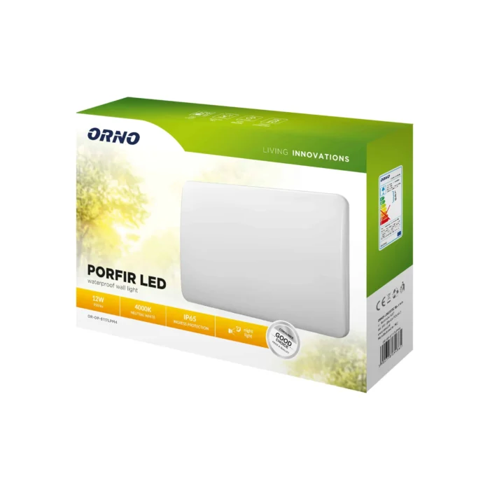 PORFIR LED domáce svietidlo s cislom, 12W, IP65, IK10 – Obrázok 2