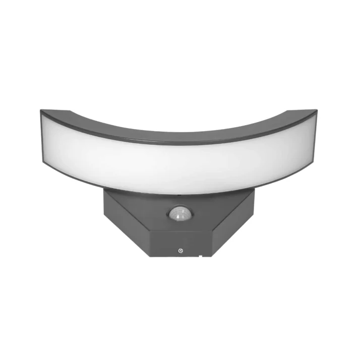 SPINEL LED 10W s pohybovým senzorom, 140°, 800lm, IP54, 4000K, IK10, sivá – Obrázok 5