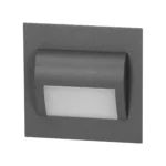 LED schodiskové svietidlo DRACO, 3000K, grafit