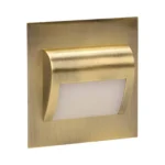 LED schodiskové svietidlo DRACO, 6000K, mosadz – Obrázok 3