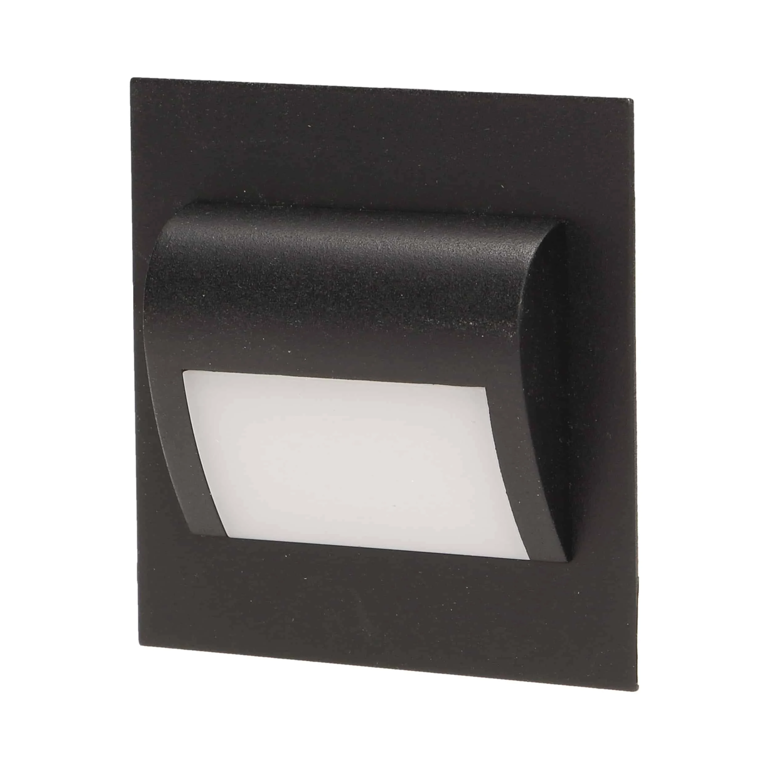 LED schodiskové svietidlo DRACO LED schodiskové svietidlo DRACO, 6000K, čierne – Obrázok 1