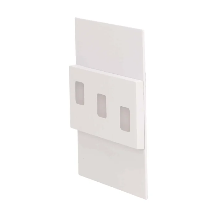 LEPUS LED schodiskové svietidlo, 3000K, biele – Obrázok 5