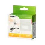 DRACO LED NEW schodiskové svietidlo 1.5W, 12VDC, 30lm, 3000K, biele – Obrázok 2