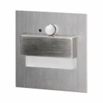 TRACO LED 1.5W, LED svetlo, 12VDC, 30lm, 6000K, saténový, súmrakový a pohybový senzor