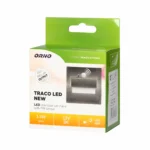 TRACO LED 1.5W, LED svetlo, 12VDC, 30lm, 6000K, saténový, súmrakový a pohybový senzor – Obrázok 2