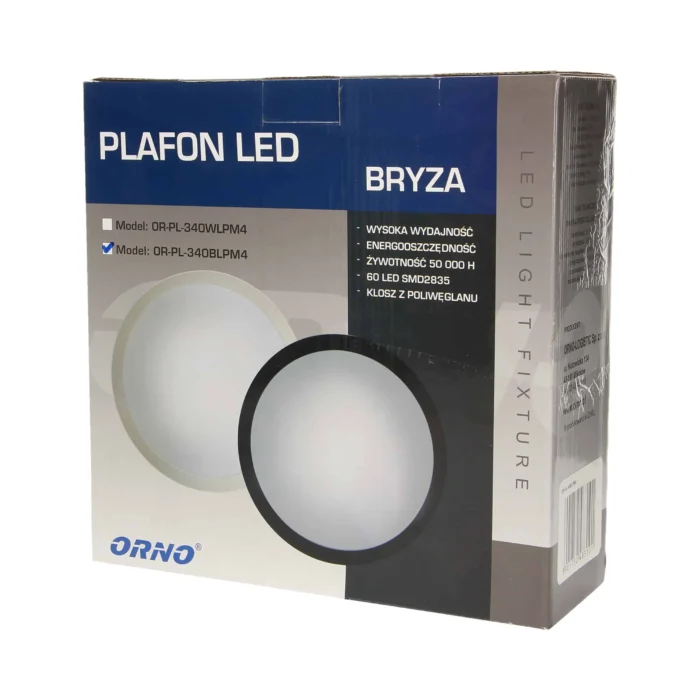 BRYZA LED 15W ČIERNA – Obrázok 2