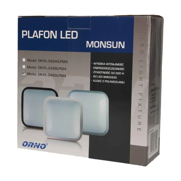 LED svietidlo MONSUN, 15W, IP66 – Obrázok 2