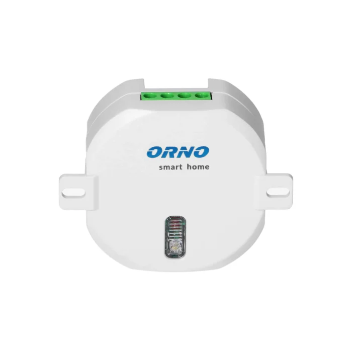 Bezdrôtový nástenný vypínač pred zapustenou rozvodnou krabicou s rádiovým prijímačom, max. záťaž 1000W, ORNO Smart Home – Obrázok 3