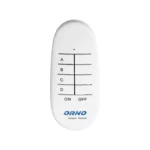 Diaľkový ovládač pre bezdrôtové ovládanie vypínačov a zásuviek pod omietku, 4 kanály, ORNO Smart Home – Obrázok 3