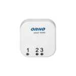 Bezdrôtový vysielač s 1 kanálmi kompatibilný s a aktívnym spínačom na bezdrôtové ovládanie a zásuviek pod omietku, Orno Smart Home – Obrázok 3
