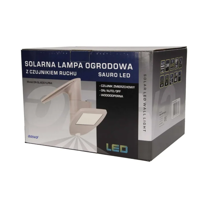 LED solárne svetlo SAURO s pohybovým senzorom – Obrázok 2