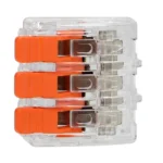 Inštalačný vorkový konektor pre 3 káble (acýkoľvek typ kábla 0,2-4 mm²); IEC 450V/32A, blistre 6 kníh.. – Obrázok 2