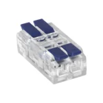 2-drôtová svorka spojovacia spojka, obojstranná; predbežný drôt 0,75-4 mm²; IEC 250V/32A; 50 kníh..