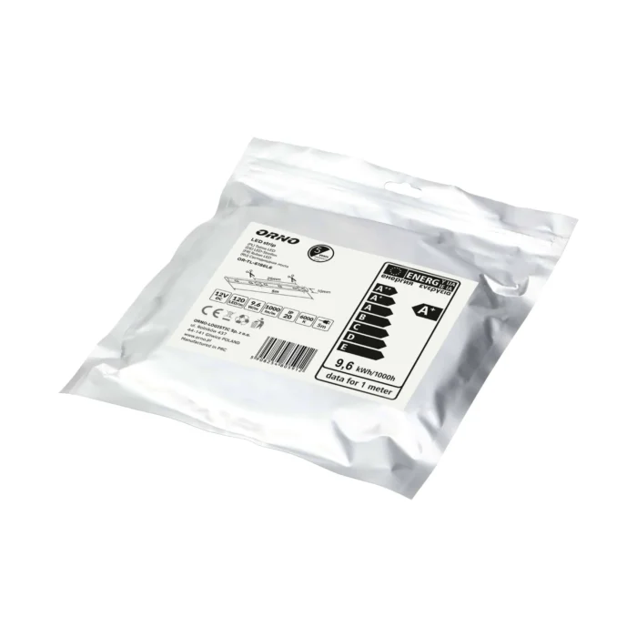 LED pásik 12V DC, 2835SMD, 60LED/m, 4,8W/m, IP20, 6000K, dĺžka 5m – Obrázok 2