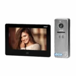 Súprava videovrátnika FELIS MEMO, LCD 7" monitor, sloty SD+DVR, čierne.