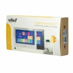 Videomonitor 7" predinštalovaný video monitor, séria VIBELL, biely – Obrázok 2